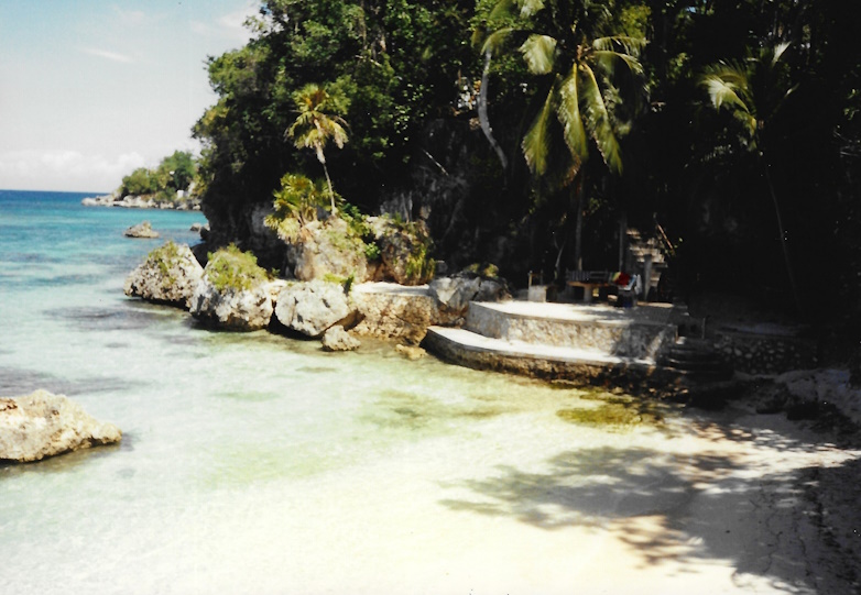 Goldeneye, Jamaica, Fleming Beach, Eastern Landing, 1989