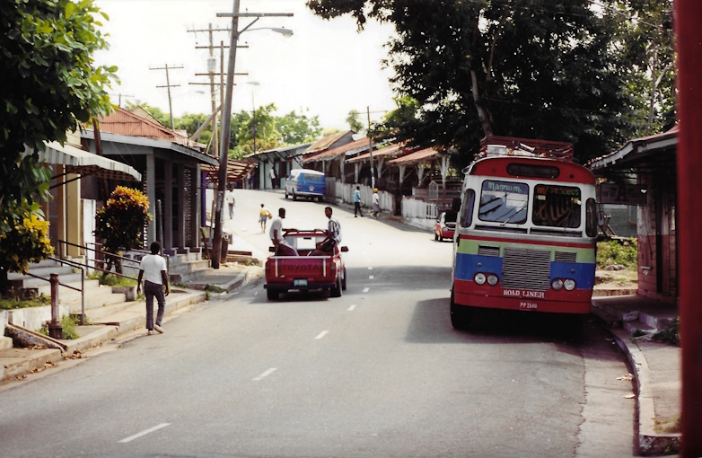 Jamaica, bus, 1989