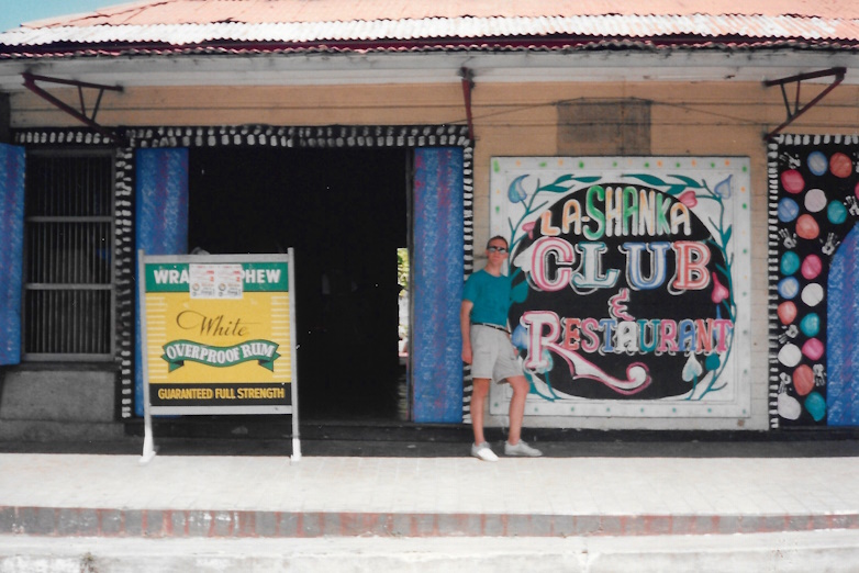 La-Shanka Club and Restaurant, Jamaica, 1989