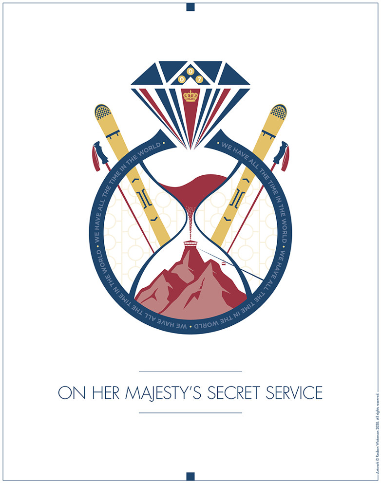On Her Majesty's Secret Service konstverk
