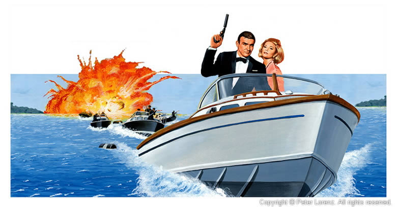 Peter Lorenz Illustrated 007 From Russia with Love