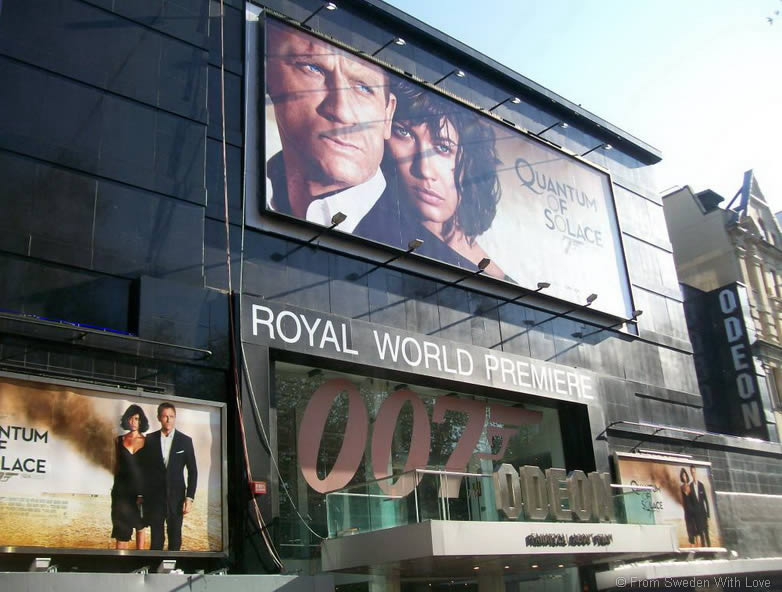 Quantum of Solace London Odeon Leicester Square