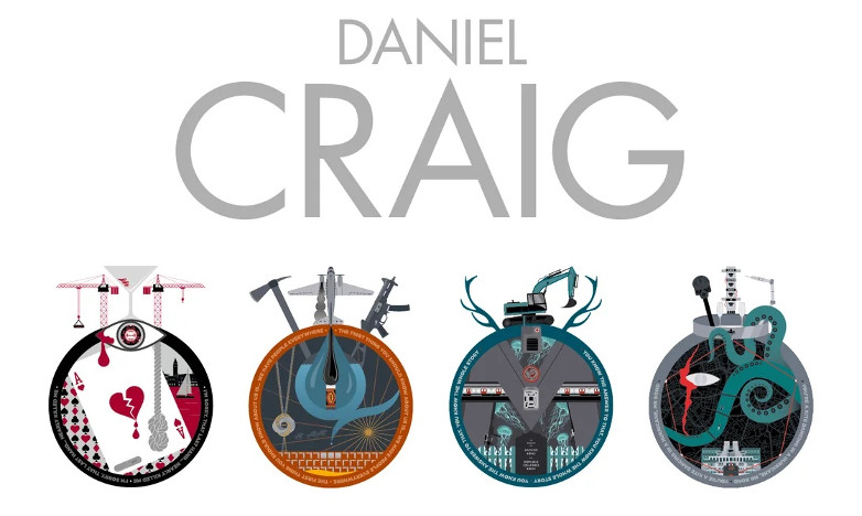 Daniel Craig artworks