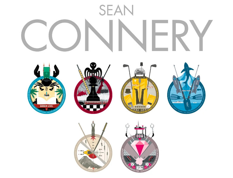 Sean Connery artworks