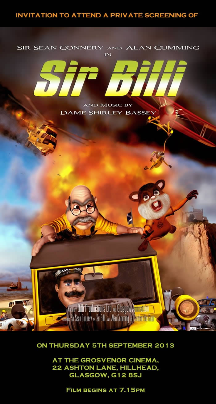 Sir Blli Sean Connery film
