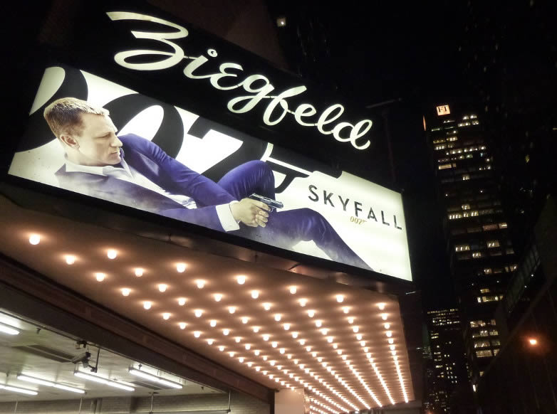 SKYFALL New York gala premiere