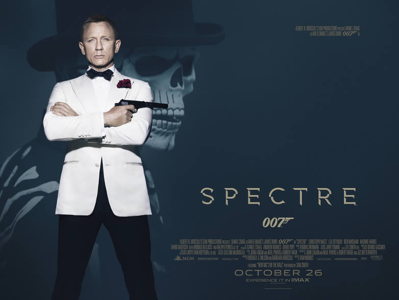 Spectre quad release poster