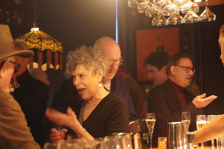 The Hook and The Eye, Randi Frank, Raymond Benson, London, launch