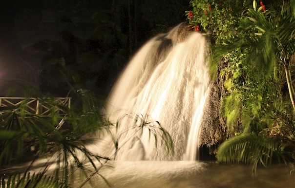The Ruins, Jamaica, water falls, 1989