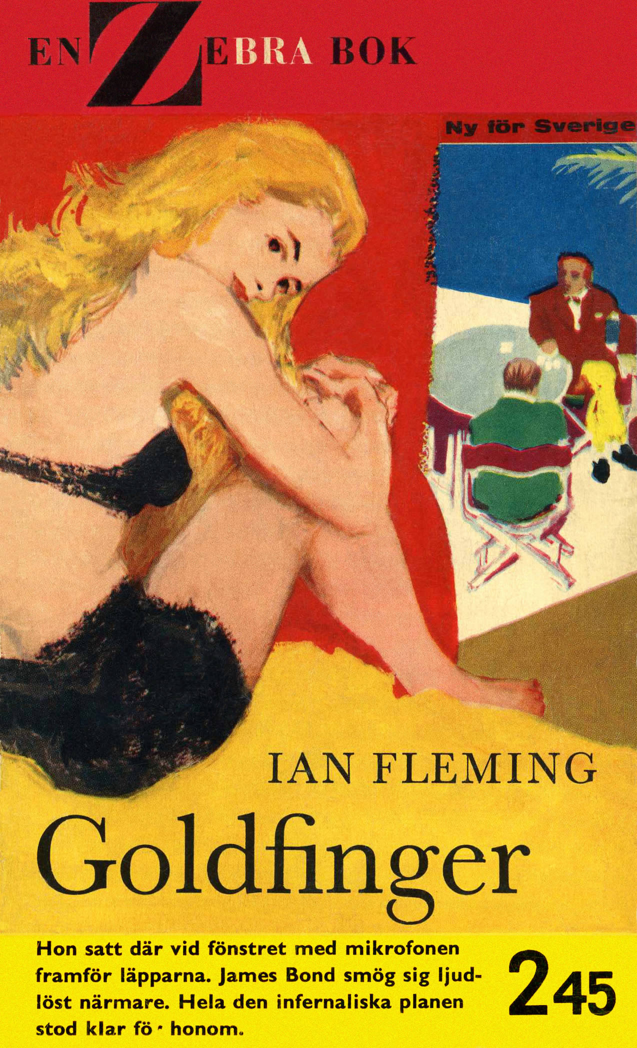 First edition UK hardcover of Goldfinger (1959)