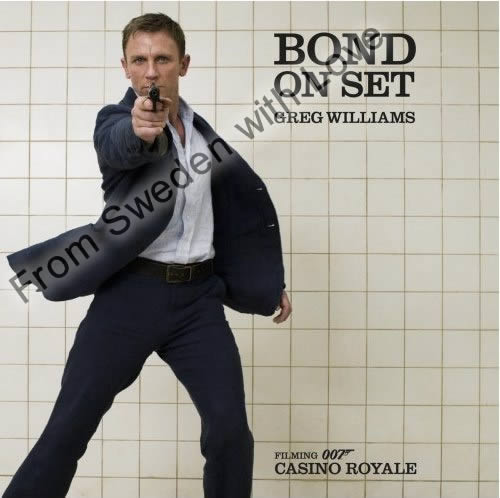 Bond on set casino royale
