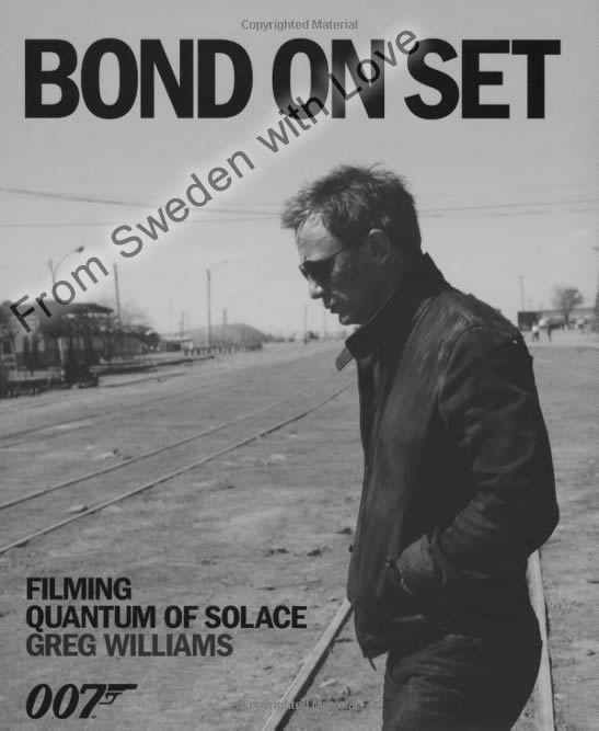 Bond On Set filming Quantum of Solace 2008