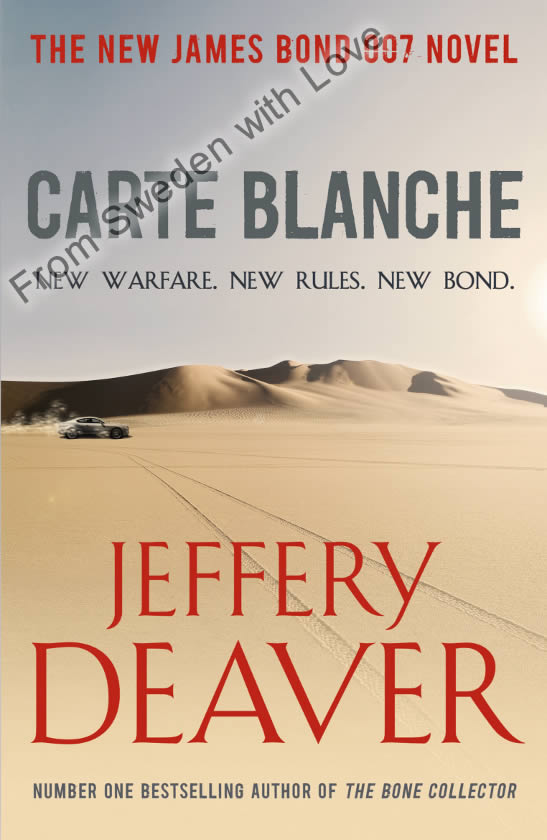 Carte blanche UK mass market paperback
