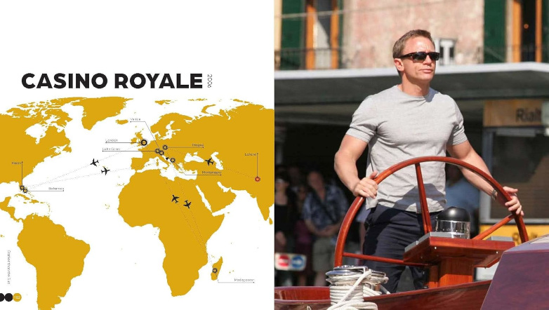 Darker than the Sun, An Atlas of James Bond Movie Locations, Casino Royale