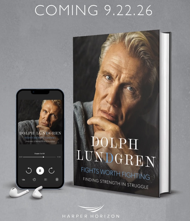 Dolph Lundgren, Fights Worth Fighting, Harper Horizon, memoarer, e-bok