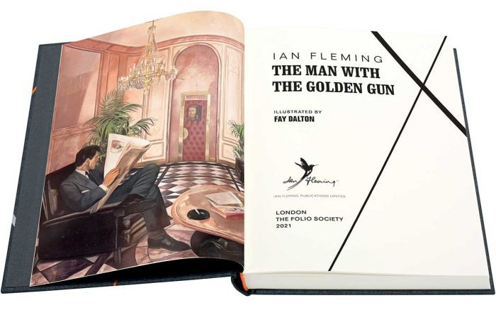 The Man with the Golden Gun Folio Society edition
