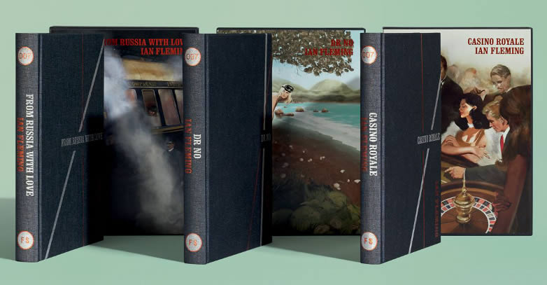 From Russia With Love, Dr No and Casino Royale from The Folio Society