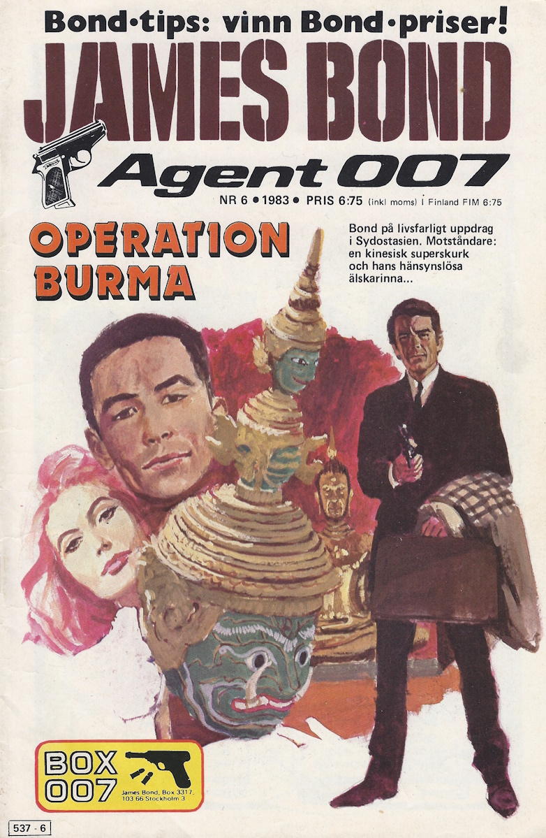James Bond, Agent 007, nr 6, 1983, Semic Press