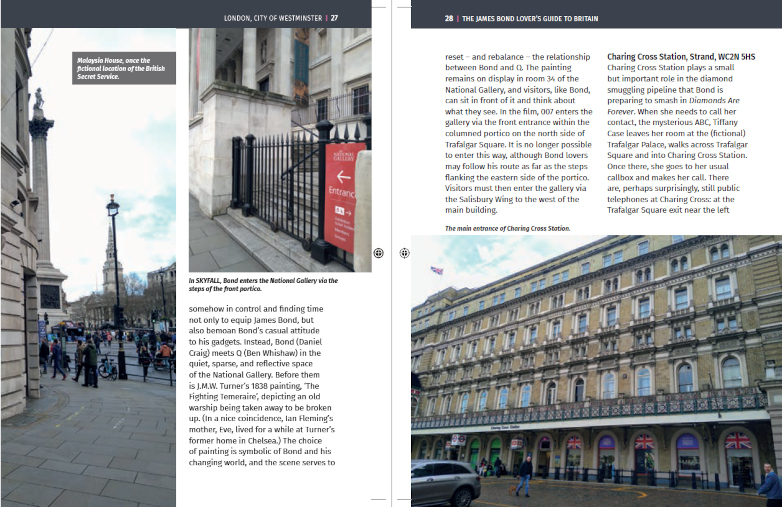The James Bond Lover's Guide to Britain, Edward Biddulph
