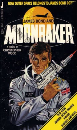 First edition UK hardcover of Moonraker (1979)