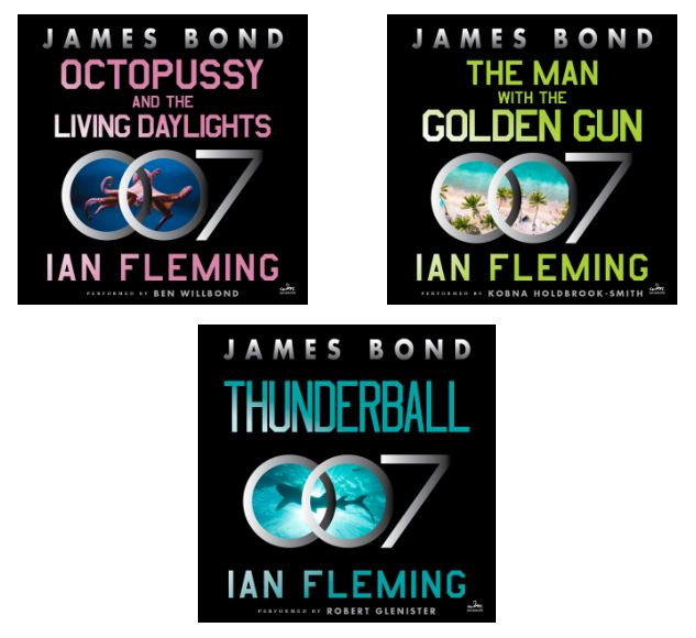 Octopussy, The Living Daylights, The Man With the Golden Gun, Thunderball, audiobooks