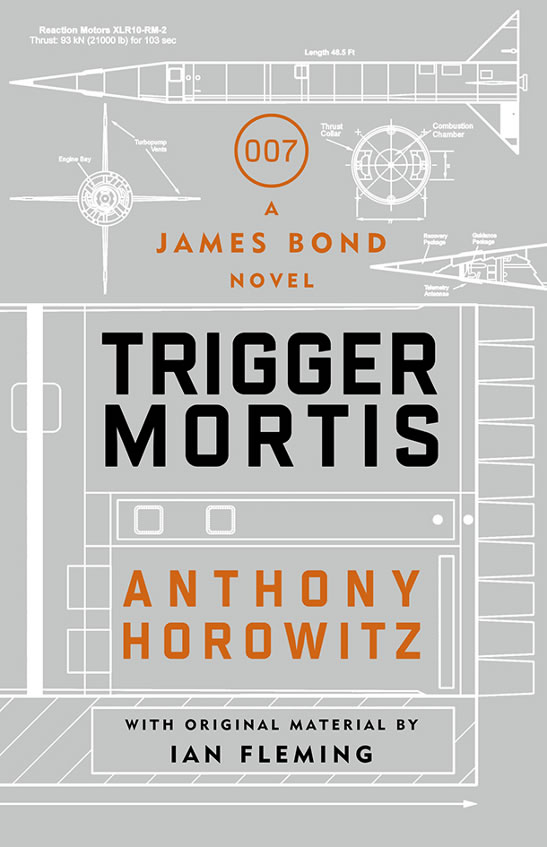 First edition UK hardcover of Trigger Mortis