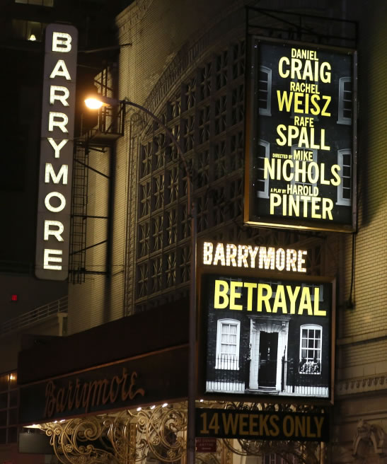 Daniel Craig Broadway Betrayal