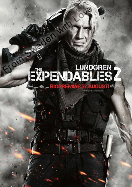 Expendables 2 poster