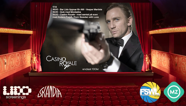 Casino Royale, Bio Skandia, Stockholm, Anders Frejdh, 2026