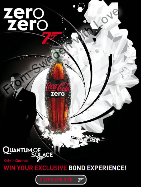 Coke zero bond campaign