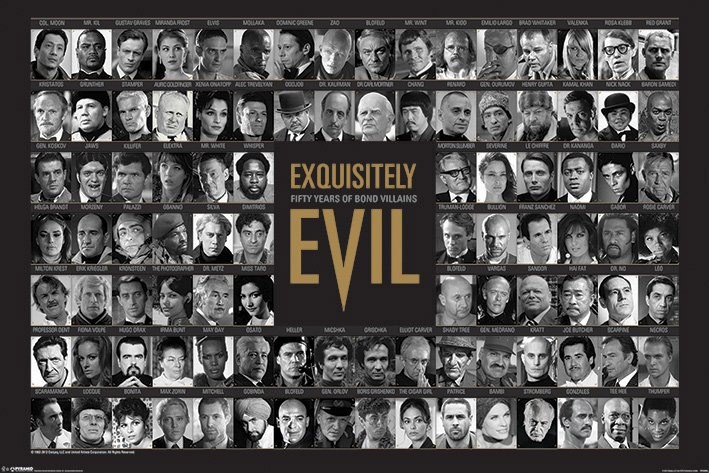 Exquisitely Evil 50 Years of Bond Villains