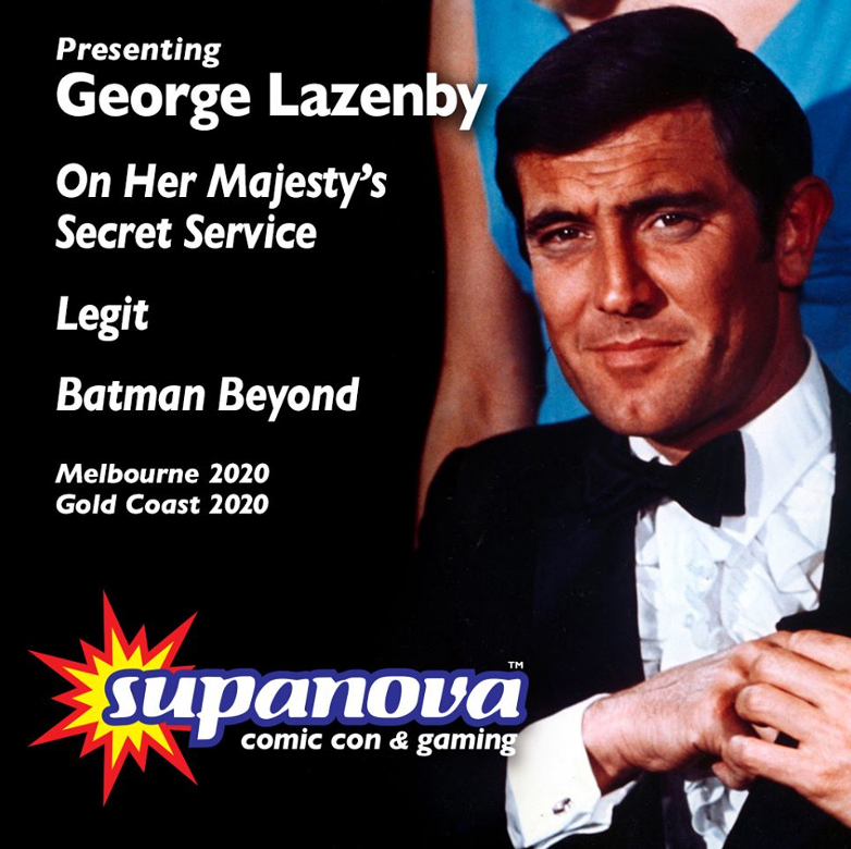 George Lazenby Supanova Expo Australia