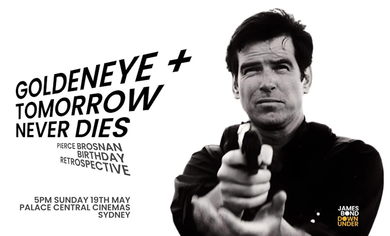 GoldenEye, Tomorrow Never Dies, cinema, screenings, Sydney
