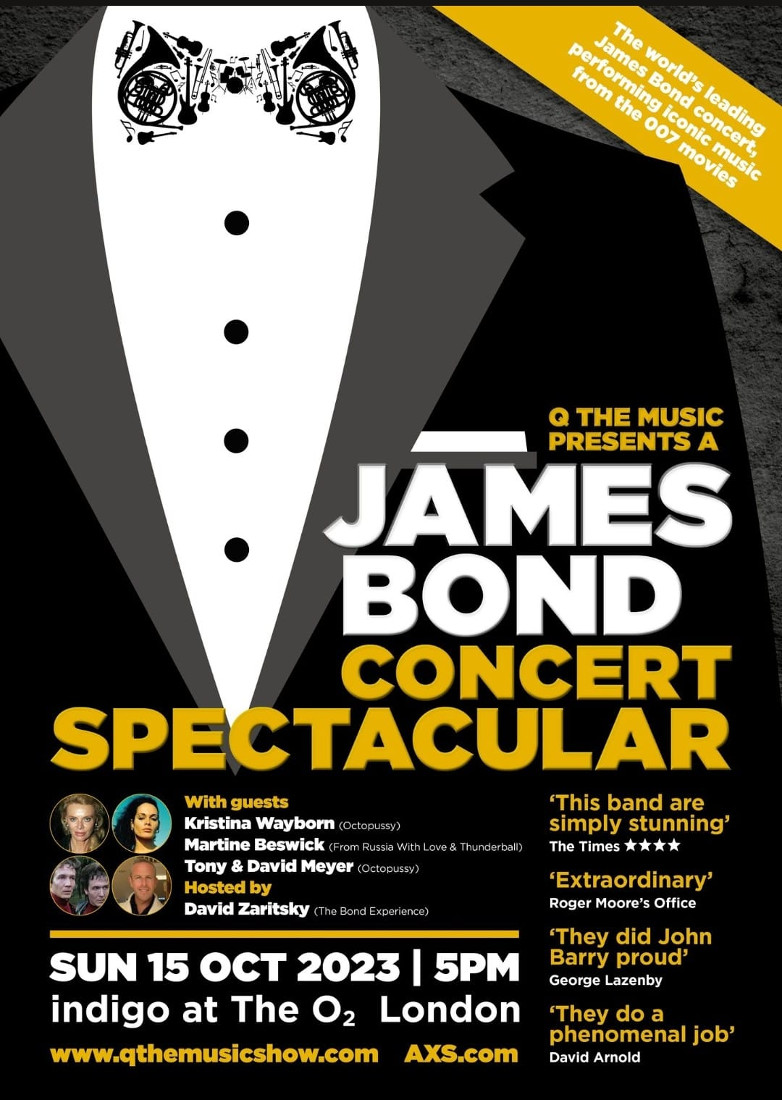 Q The Music, James Bond Concert Spectacular, show