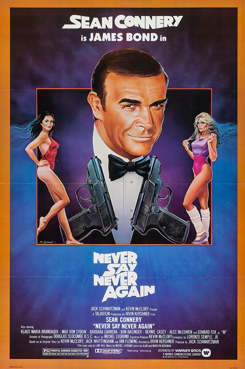 Never Say Never Again, film, 40th anniversary