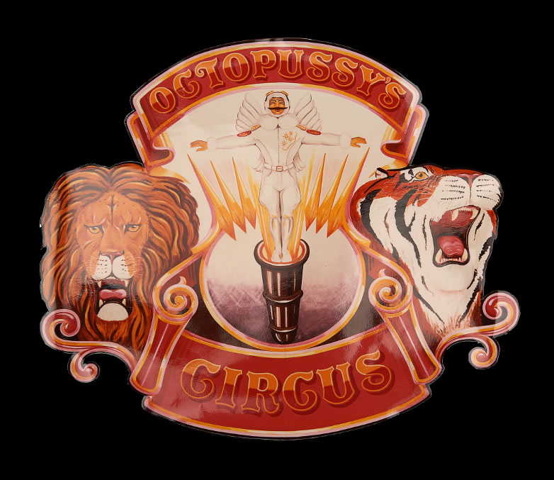Octopussy Circus sign