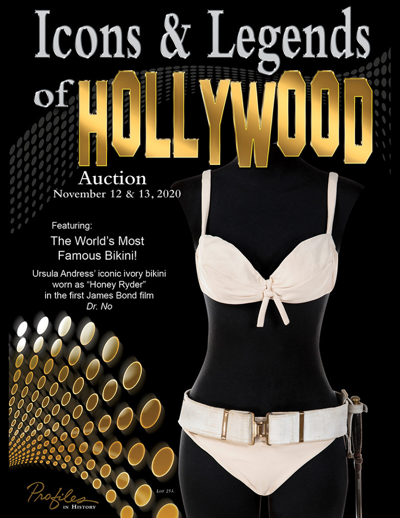 ornament trui Zwerver Profiles In History auction Ursula Andress bikini from Dr. No