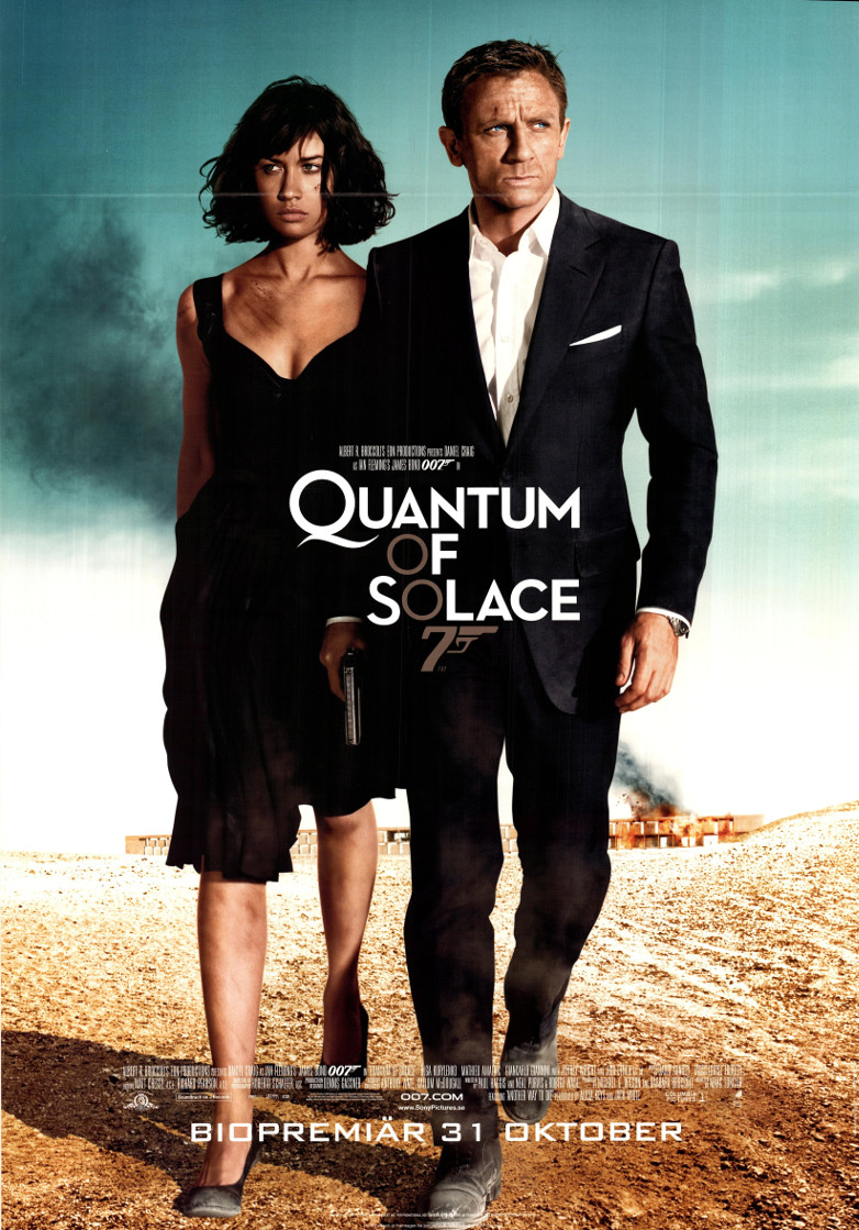 Quantum of Solace film poster