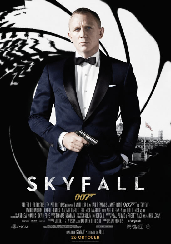 Skyfall BAFTA nominations 2013