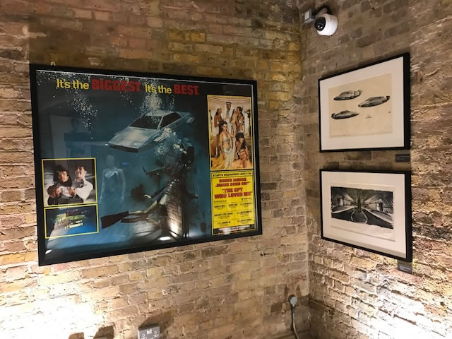 The Spy Who Loved Me exhibit at London Film Museum