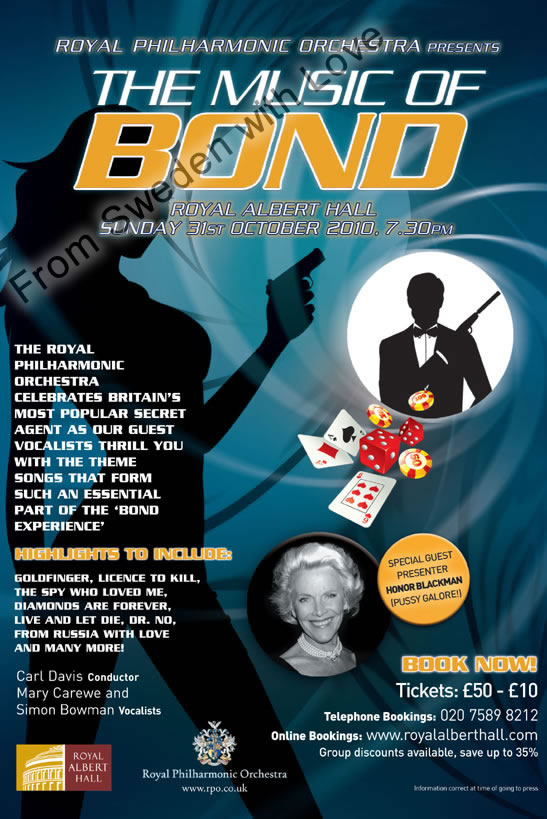 The music of bond 2010