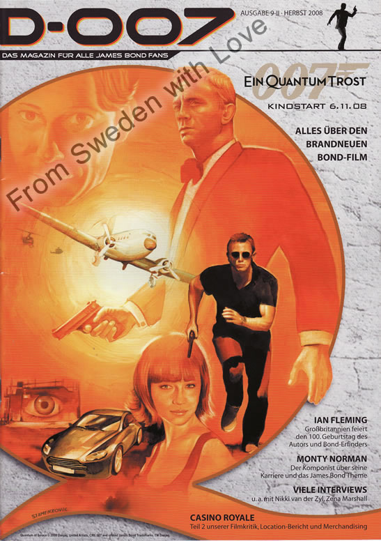 Nummer 9 II av D-007 (tyskt James Bond fanzine)