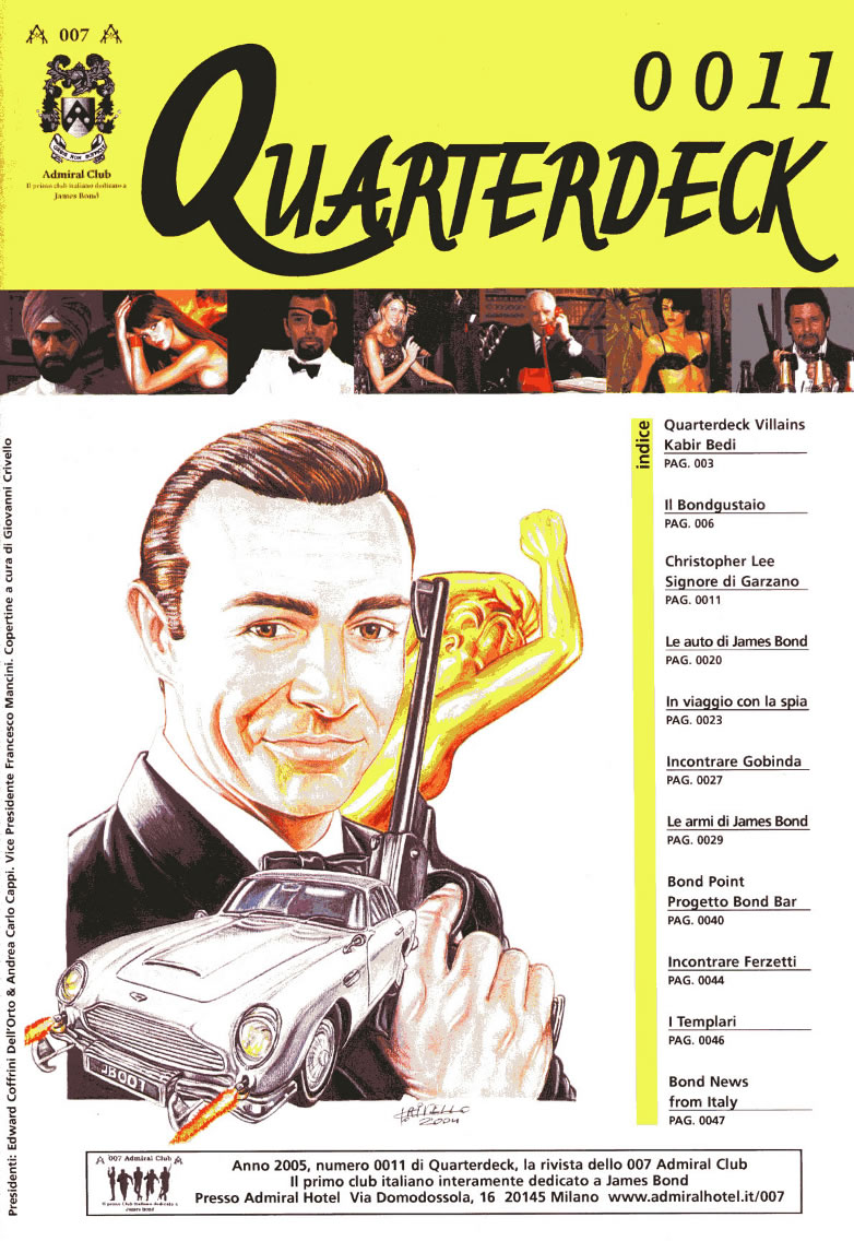 Quarterdeck No 0011 (Italian 007 Magazine)