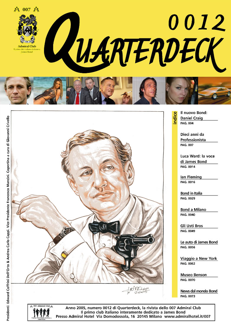 Quarterdeck No 0012 (Italian 007 Magazine)