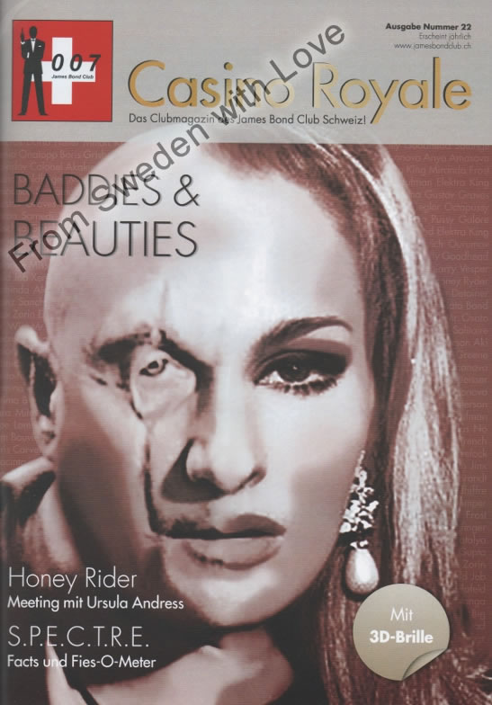 Issue 22 of Casino Royale (Swiss 007 Fanzine)