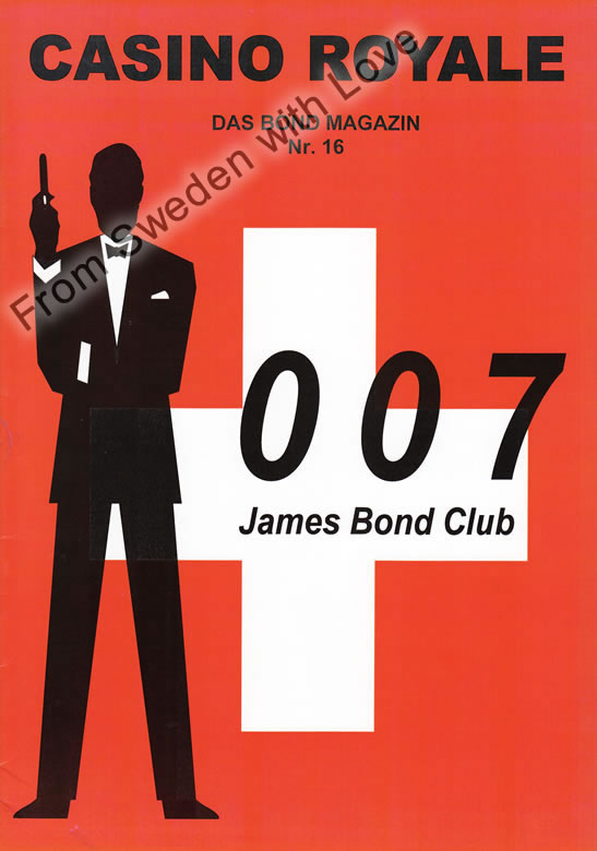 Issue 16 of Casino Royale (Swiss 007 Fanzine)