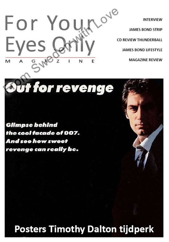 Issue 1 of For Your Eyes Only Out (Dutch 007 magazine)
