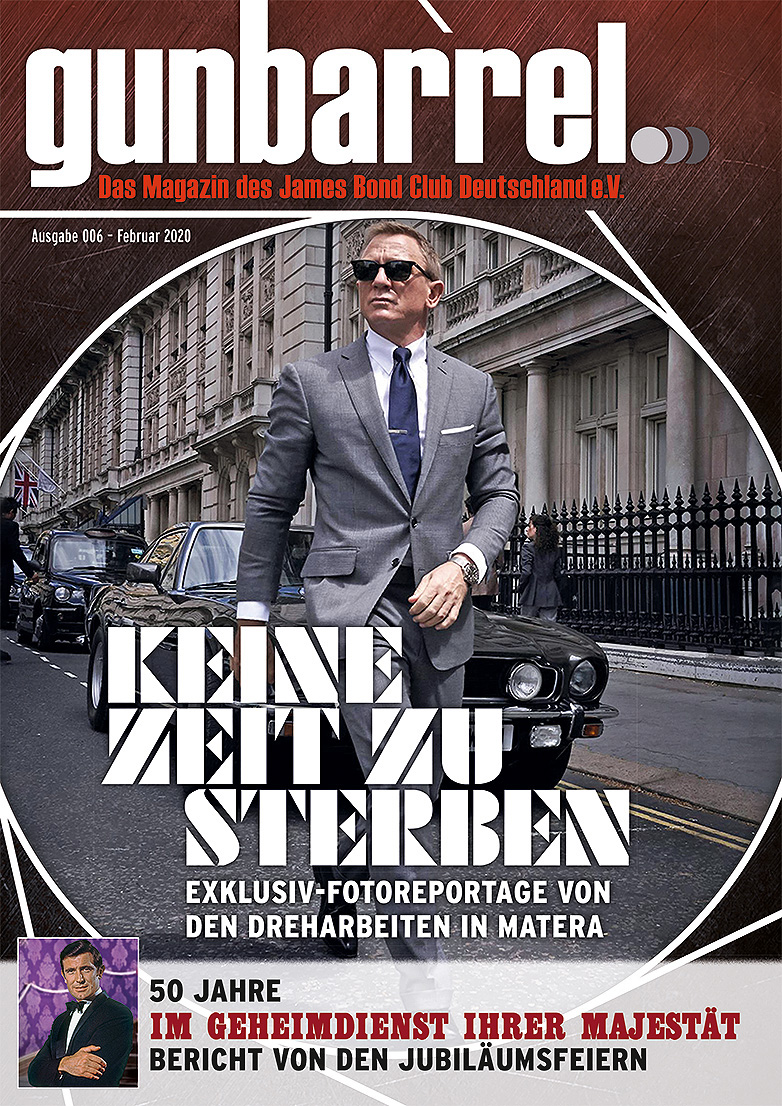 Issue 006 of Gunbarrel - A German James Bond fanzine