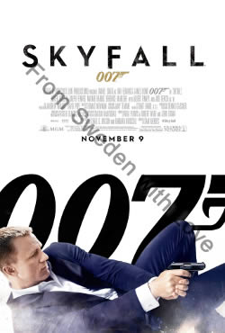 UK one-sheet poster for Skyfall (2012)