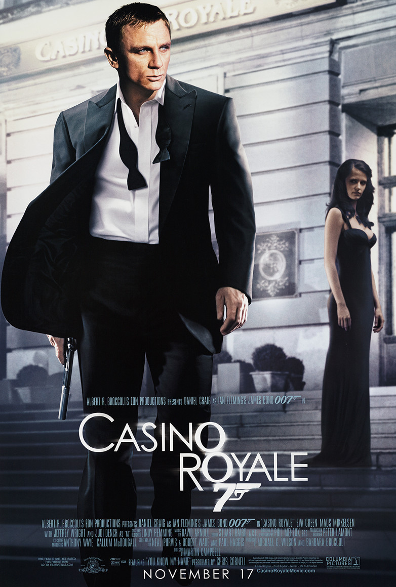US one-sheet poster for Casino Royale (2006)